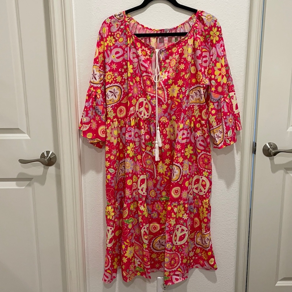 Flowy V-Neck Dress